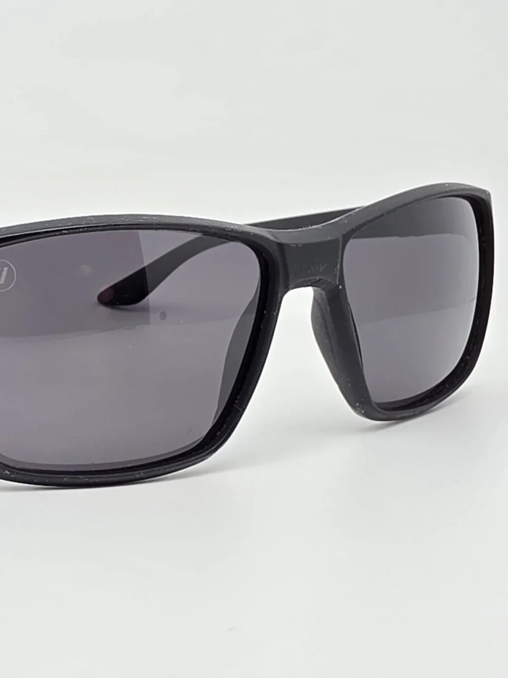 Blenders Mesa Victory Lane Black Rubber Frame Polarized Smoke Lens Sunglasses